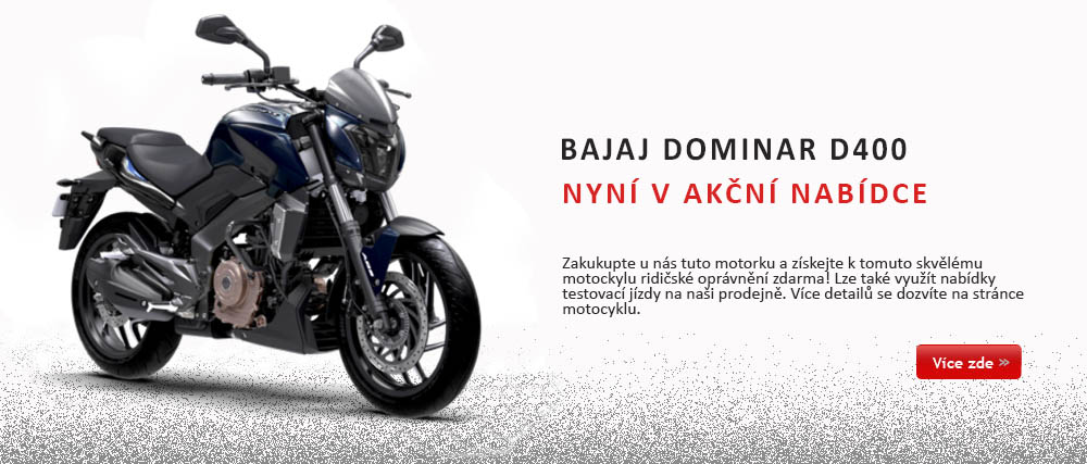 Bajaj Dominar - skvělá motorka kombinující dobrou cenu s vysokým výkonem
